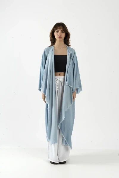 Lyocel Uzun Kimono